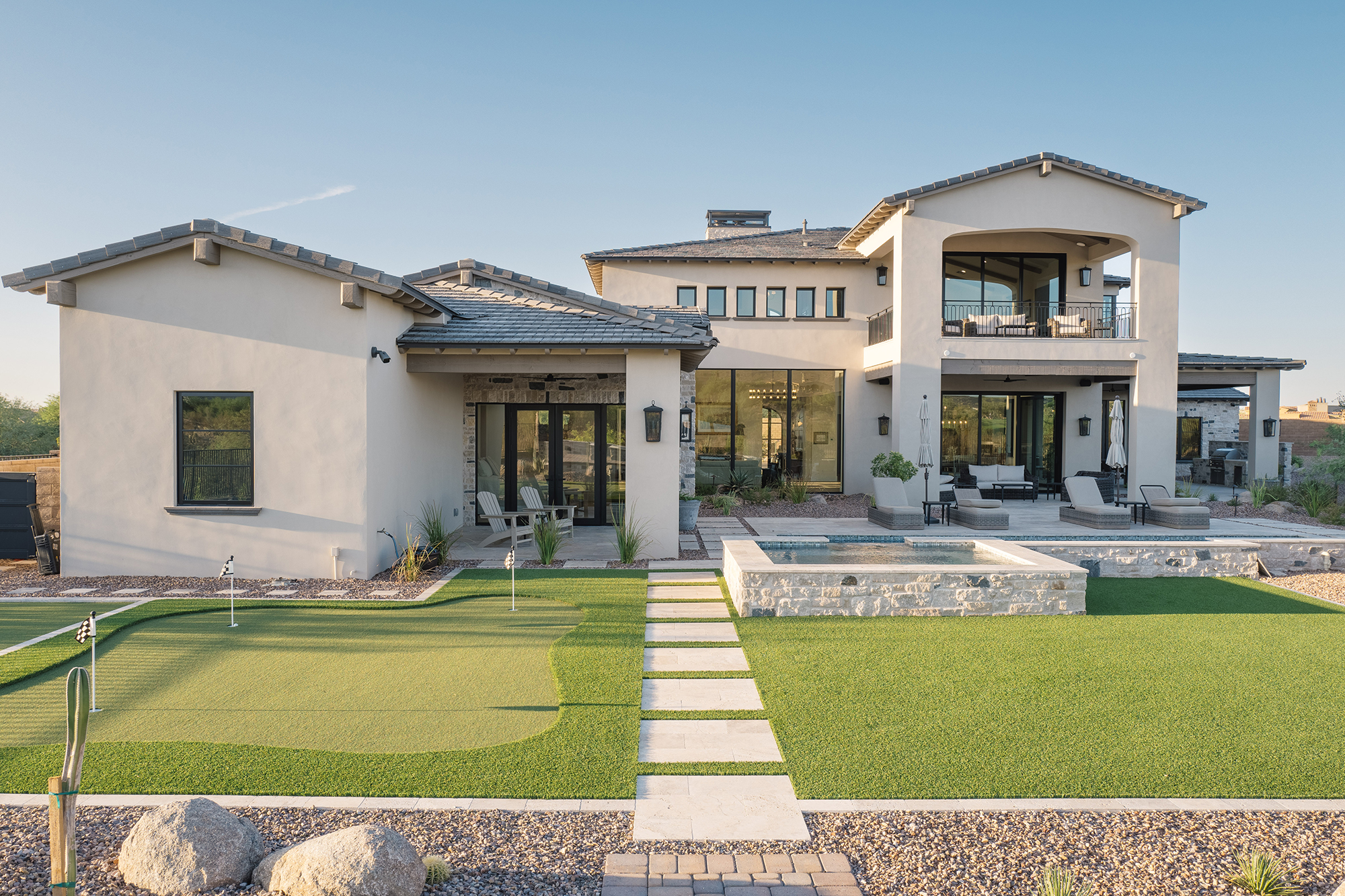 The Straight Line Landscape Process for Transforming Phoenix Desert Spaces