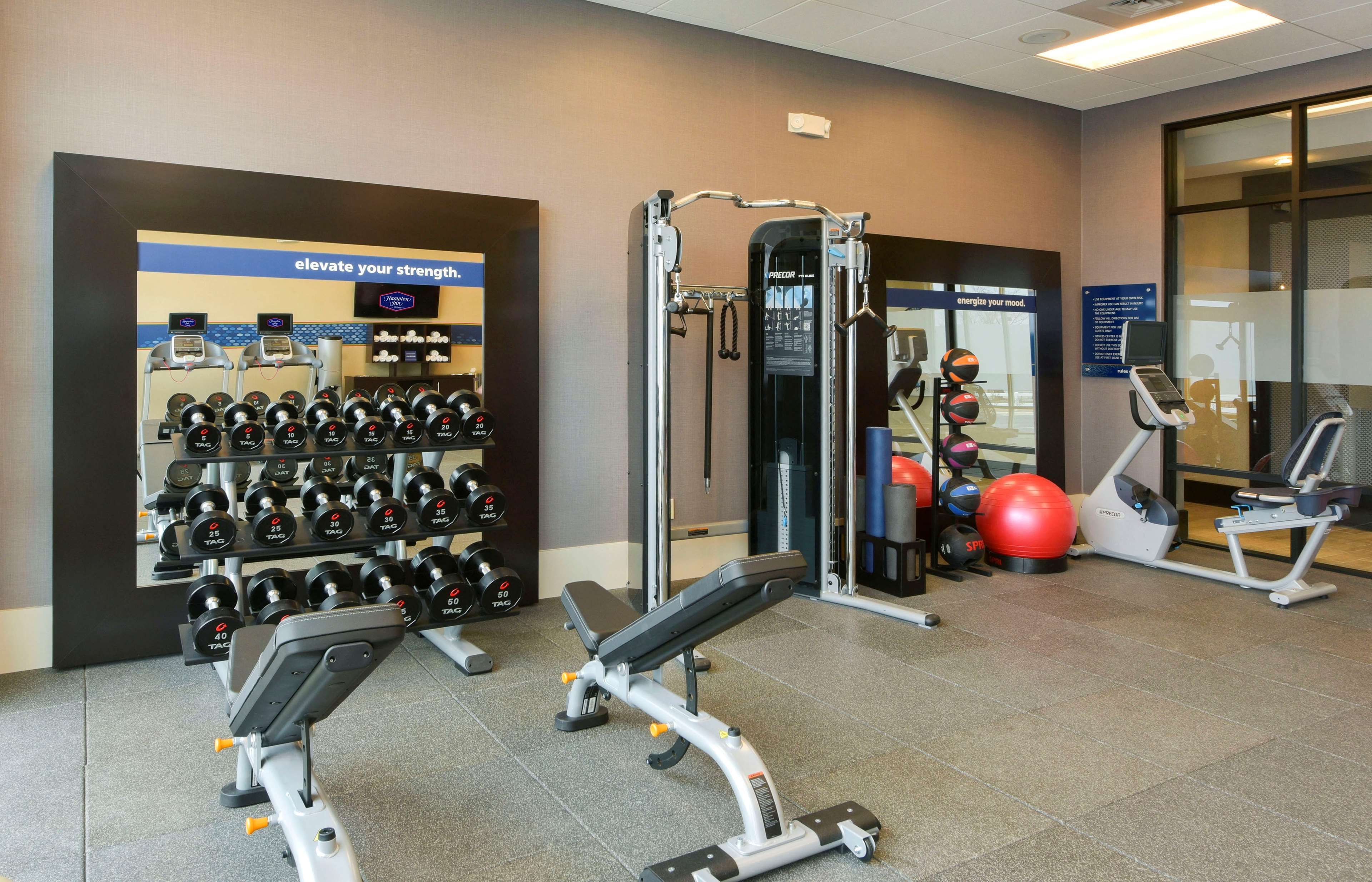 Health club  fitness center  gym