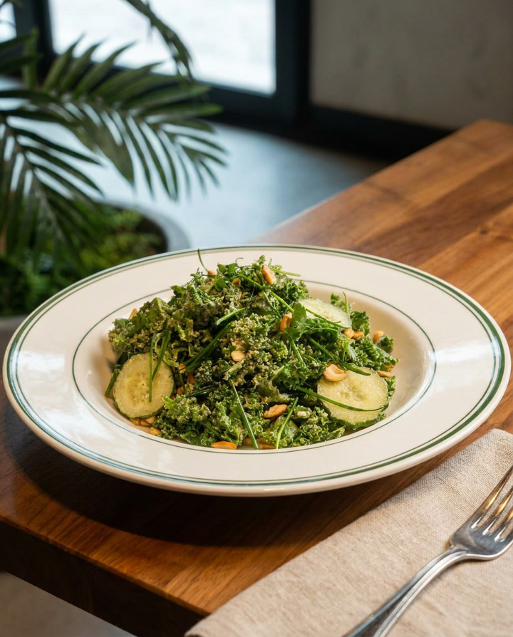 Cashew Napa Kale Salad