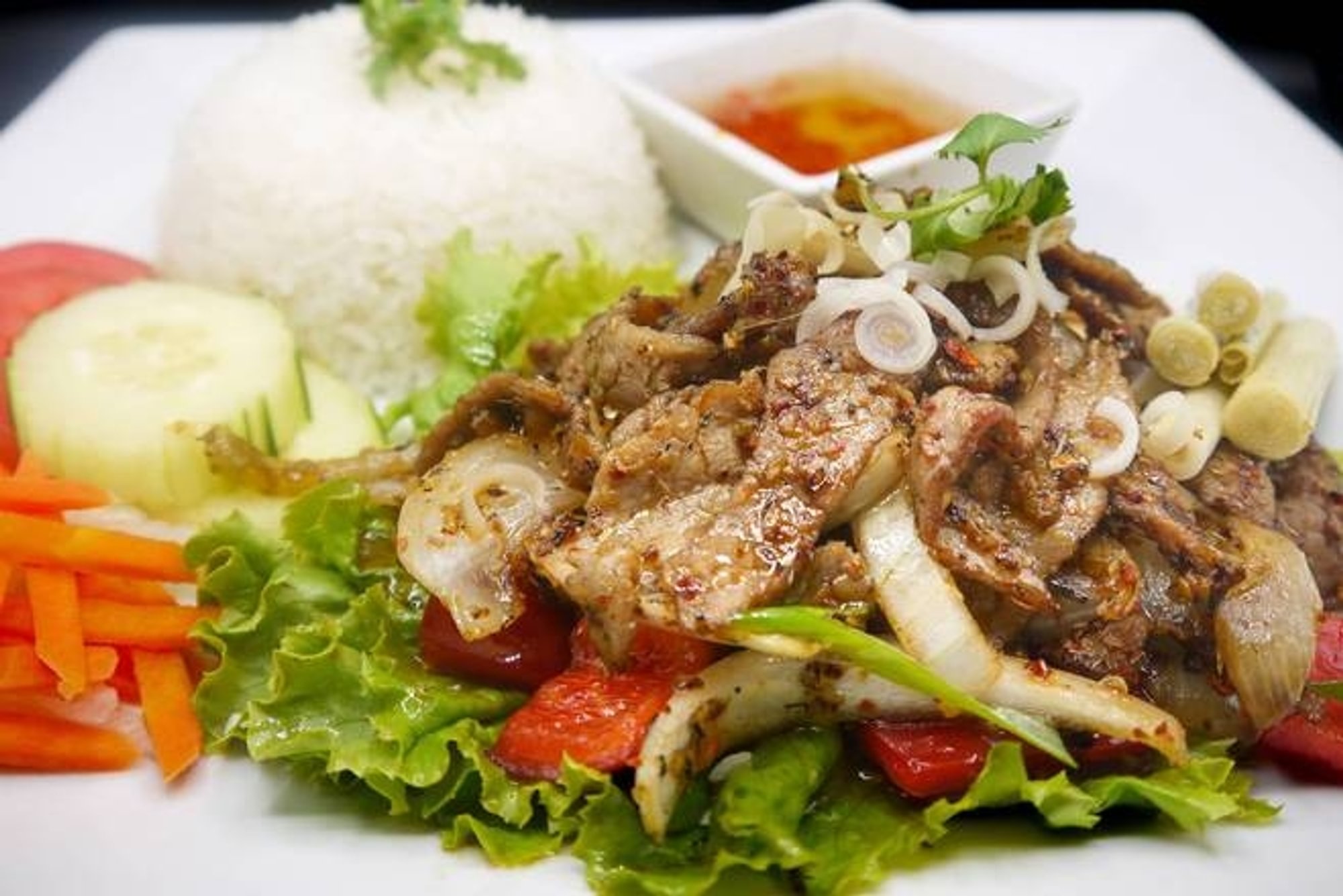 Beef Lemongrass and Chili Stir Fry