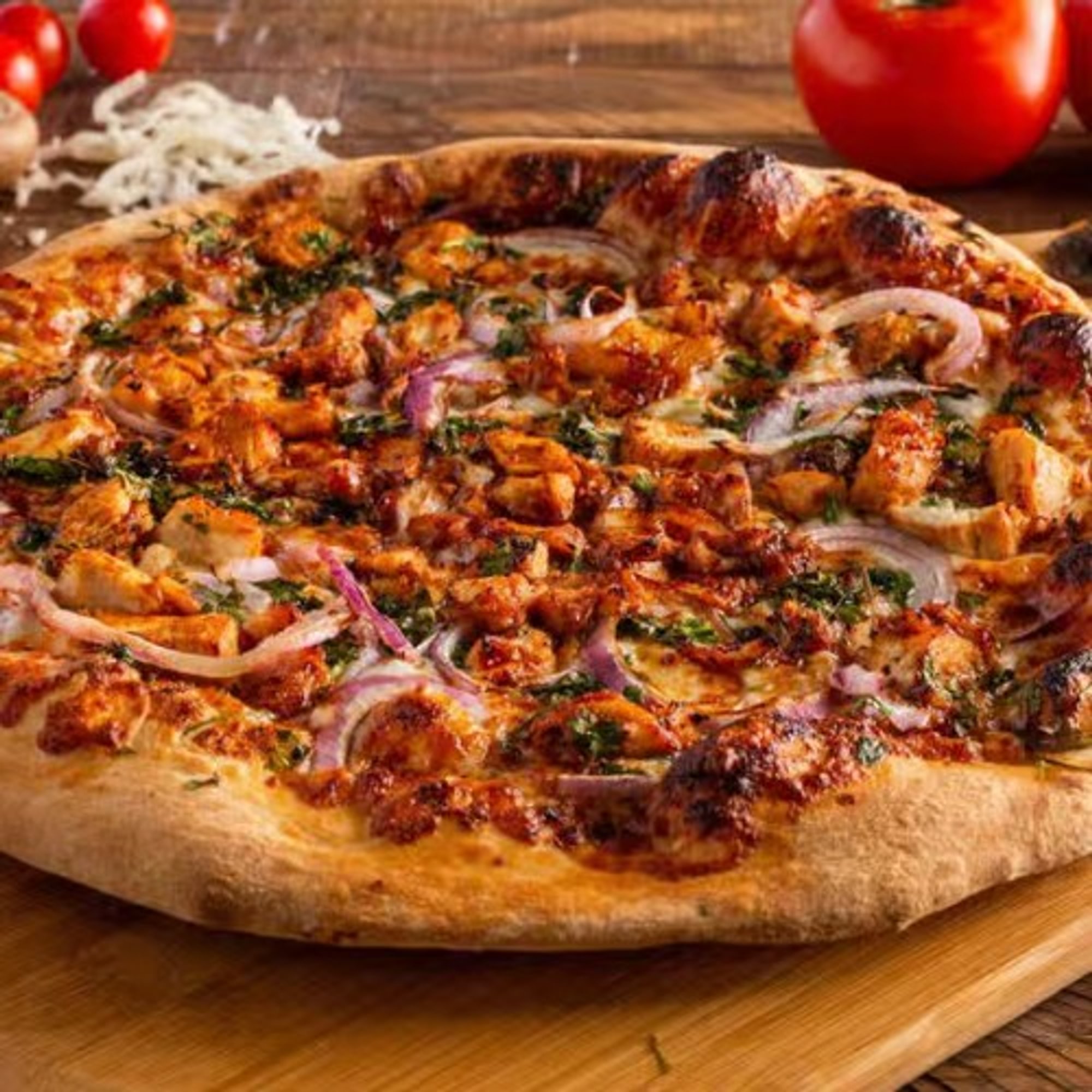 B.B.Q. Chicken Pizza