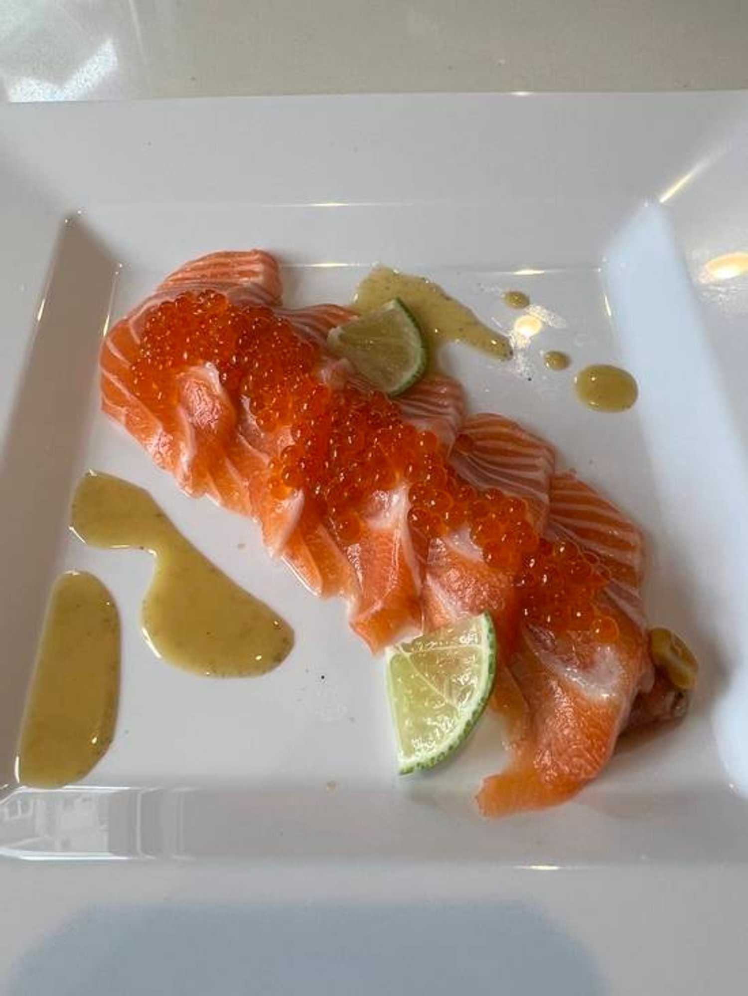 Salmon Crudo