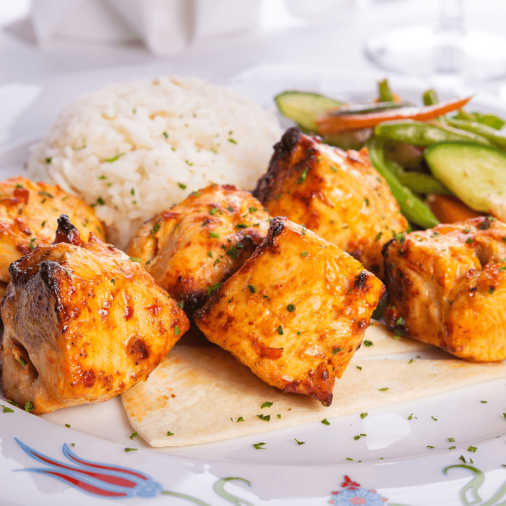 Chicken Kabob Platter