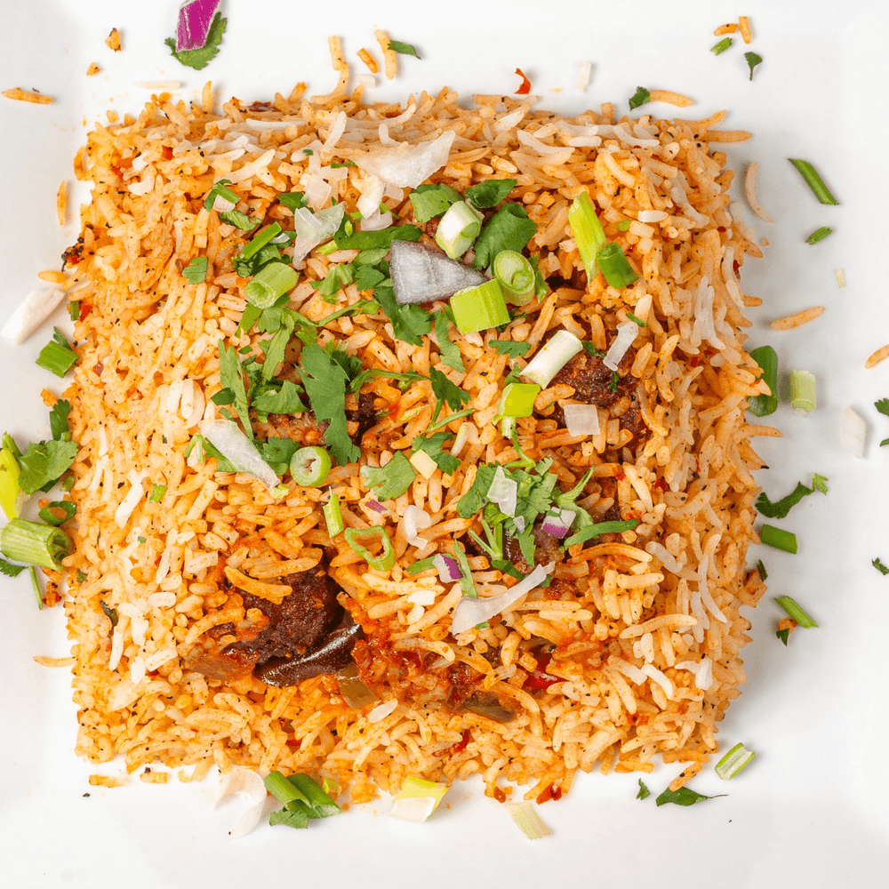 Chicken Manchurian & Chilli Garlic Fried Rice