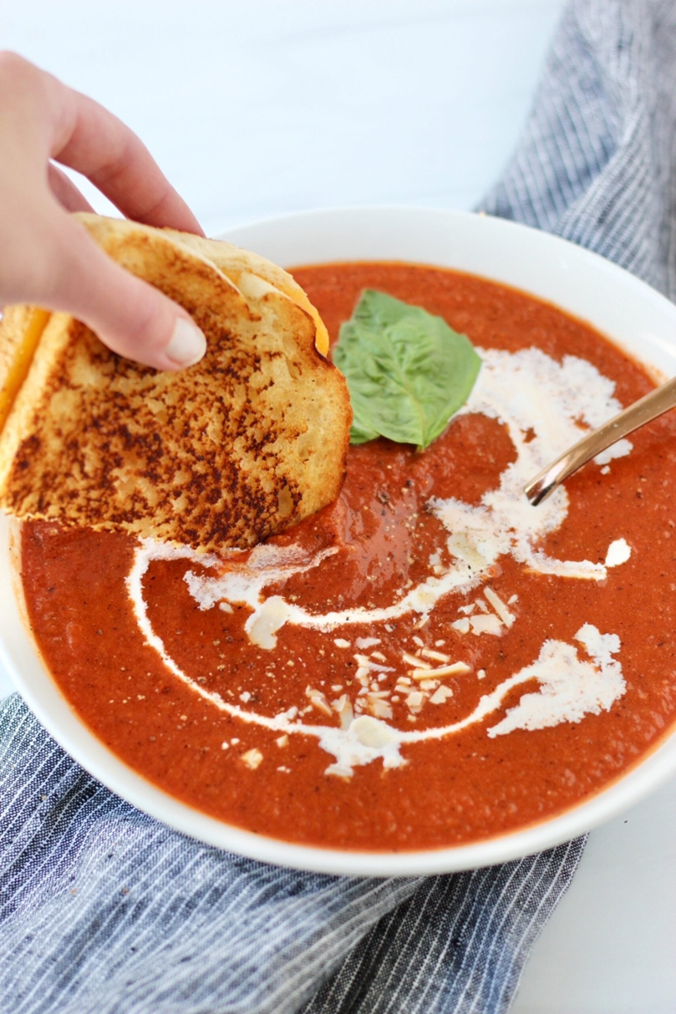 Grilled Cheese & Soup