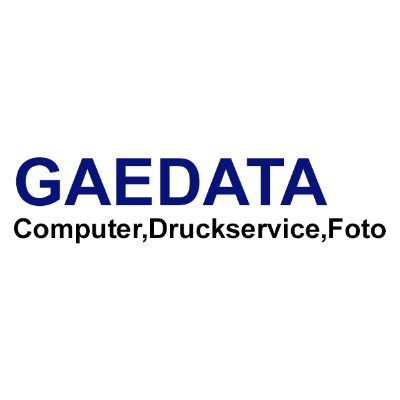 Logo von Gaedata Computersysteme Inh. Jörg Gaedke