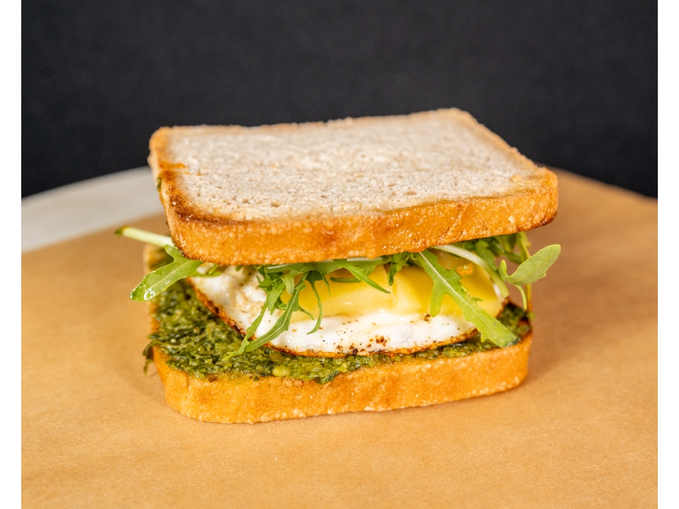 Egg Cheese Egg Sandwich