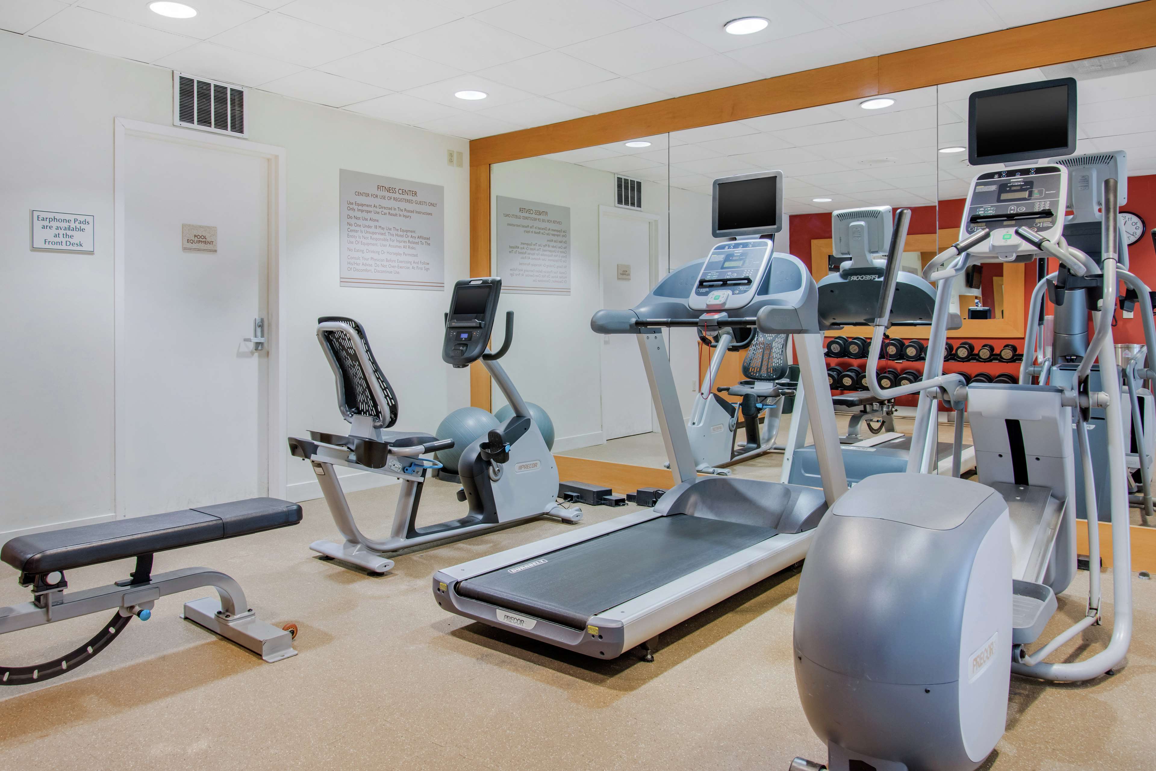 Health club  fitness center  gym