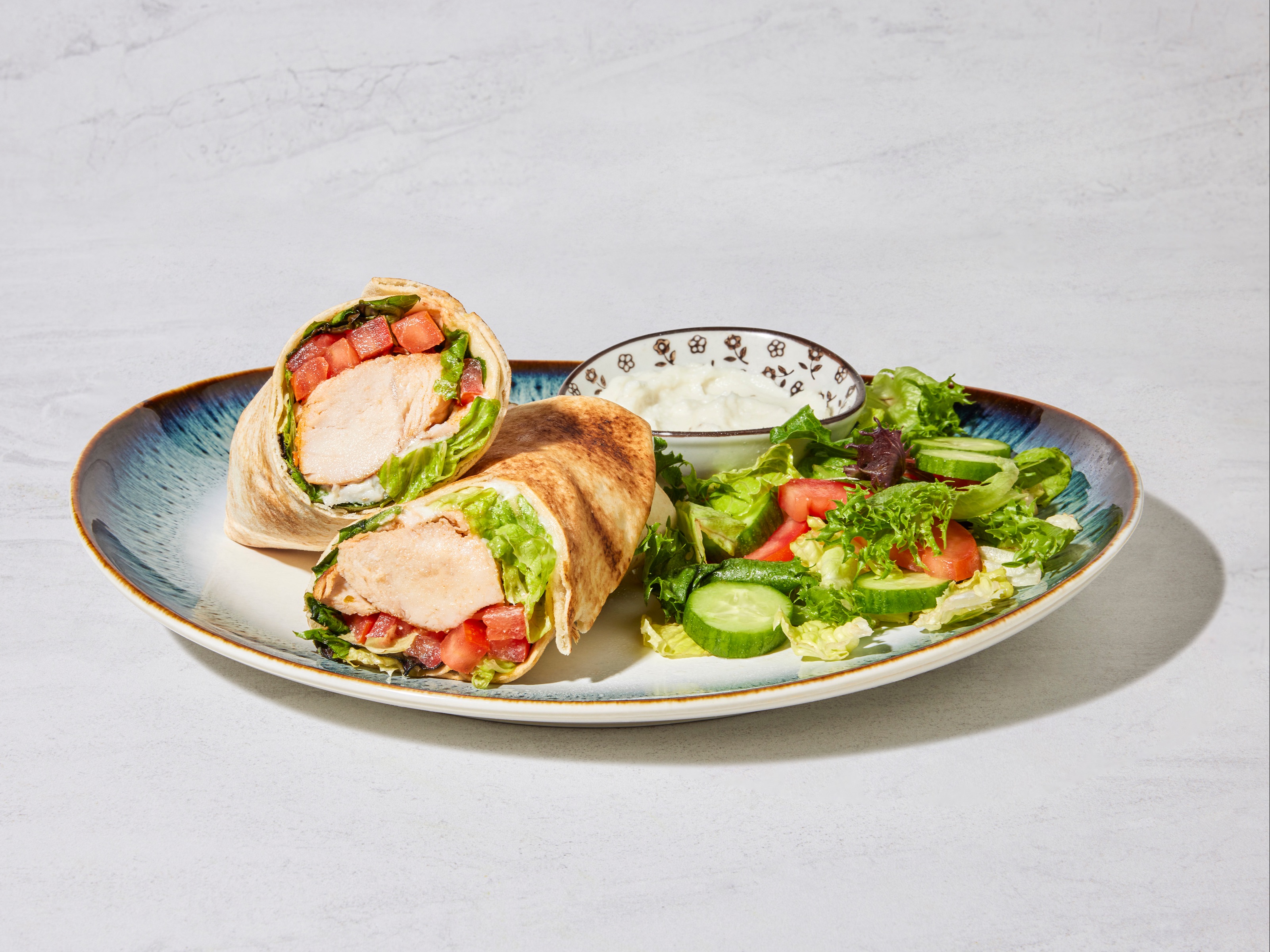 15.Chicken Kabob Wrap