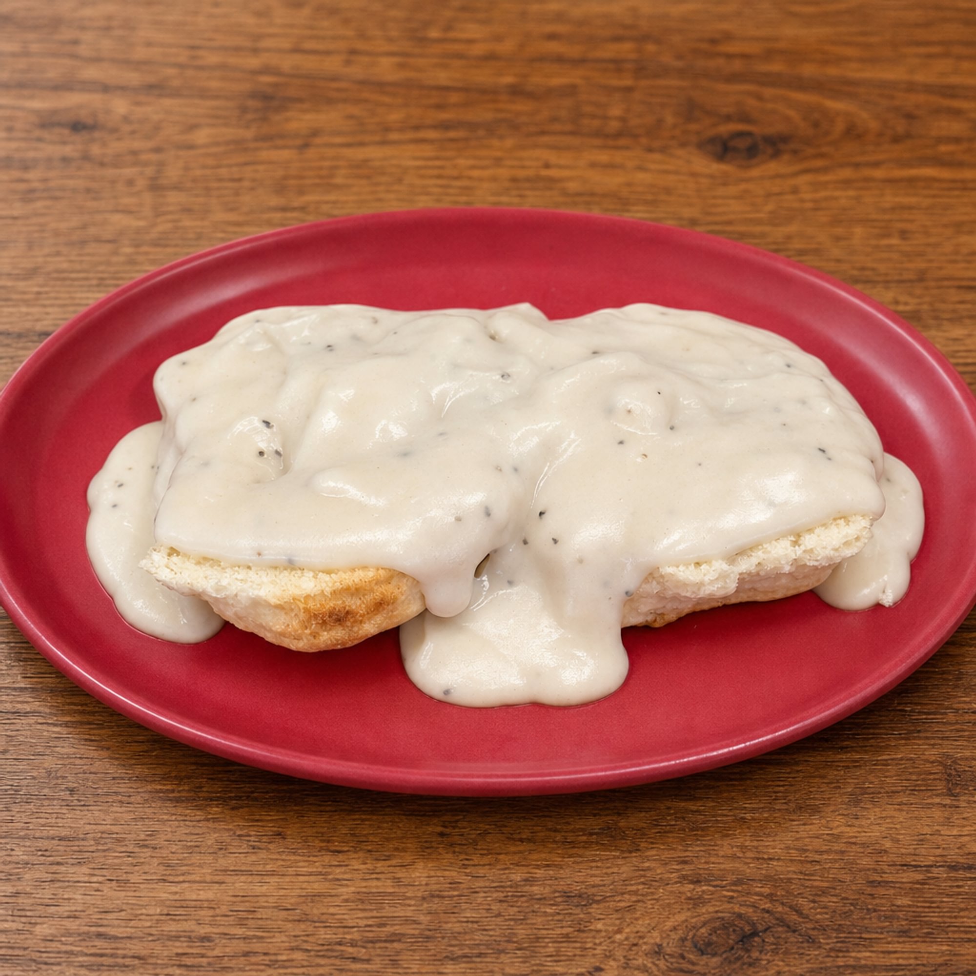 Biscuits & Pepper Gravy