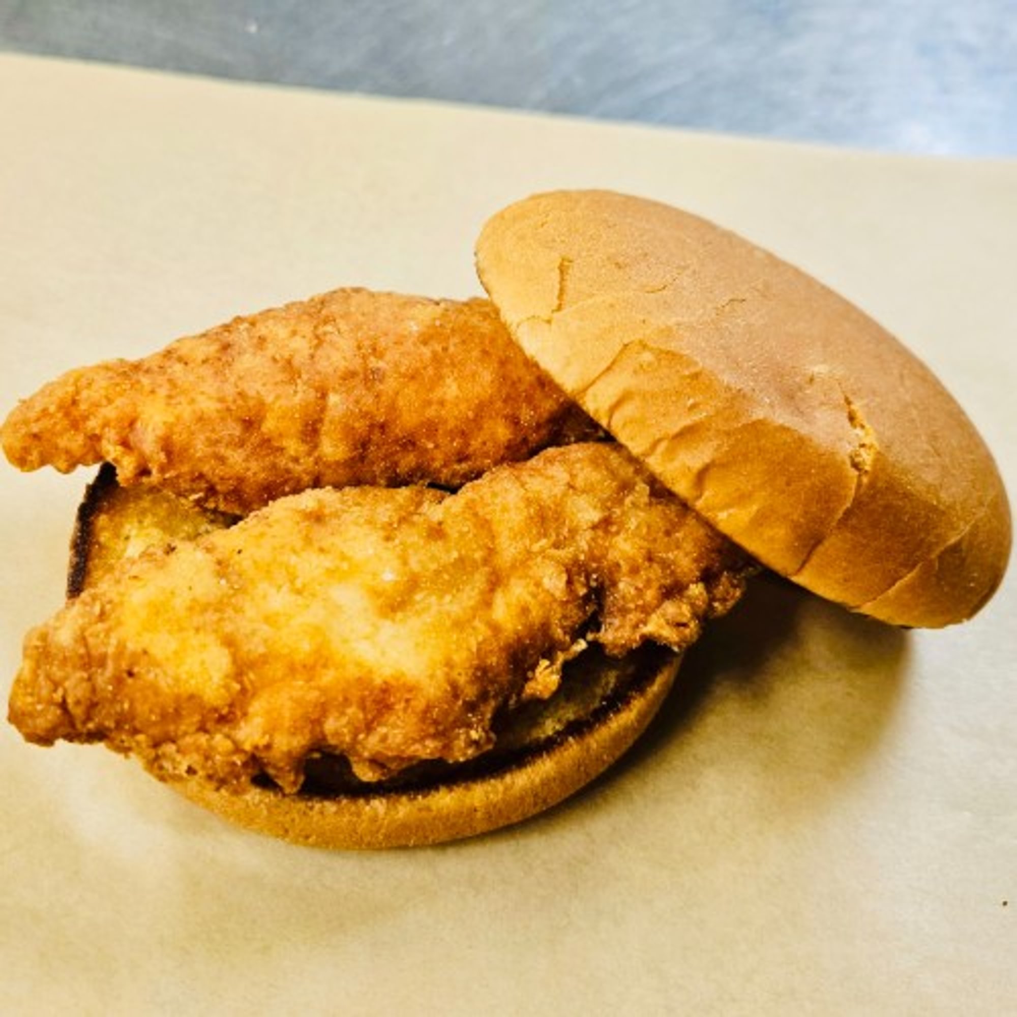 Chicken Tender Burger