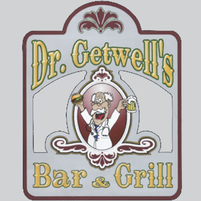 Dr. Getwell's Bar &amp; Grill Logo