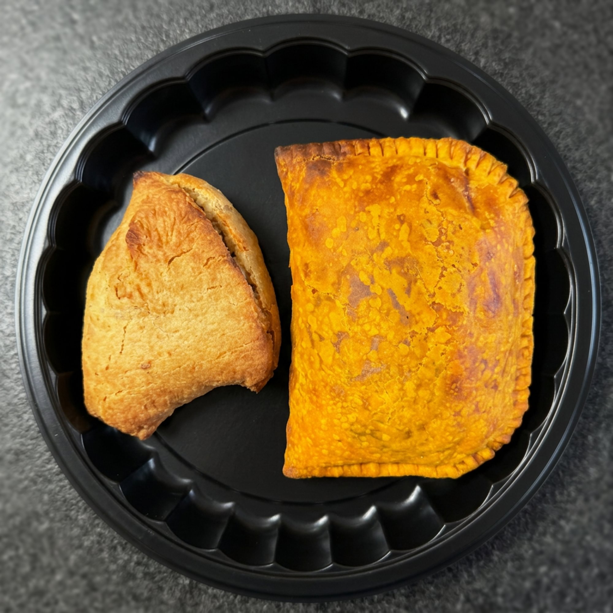1 Patty and 1 Knish