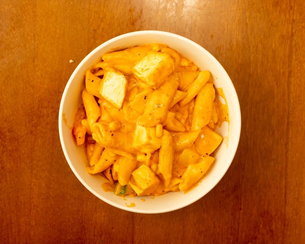 Paneer Tikka Pasta