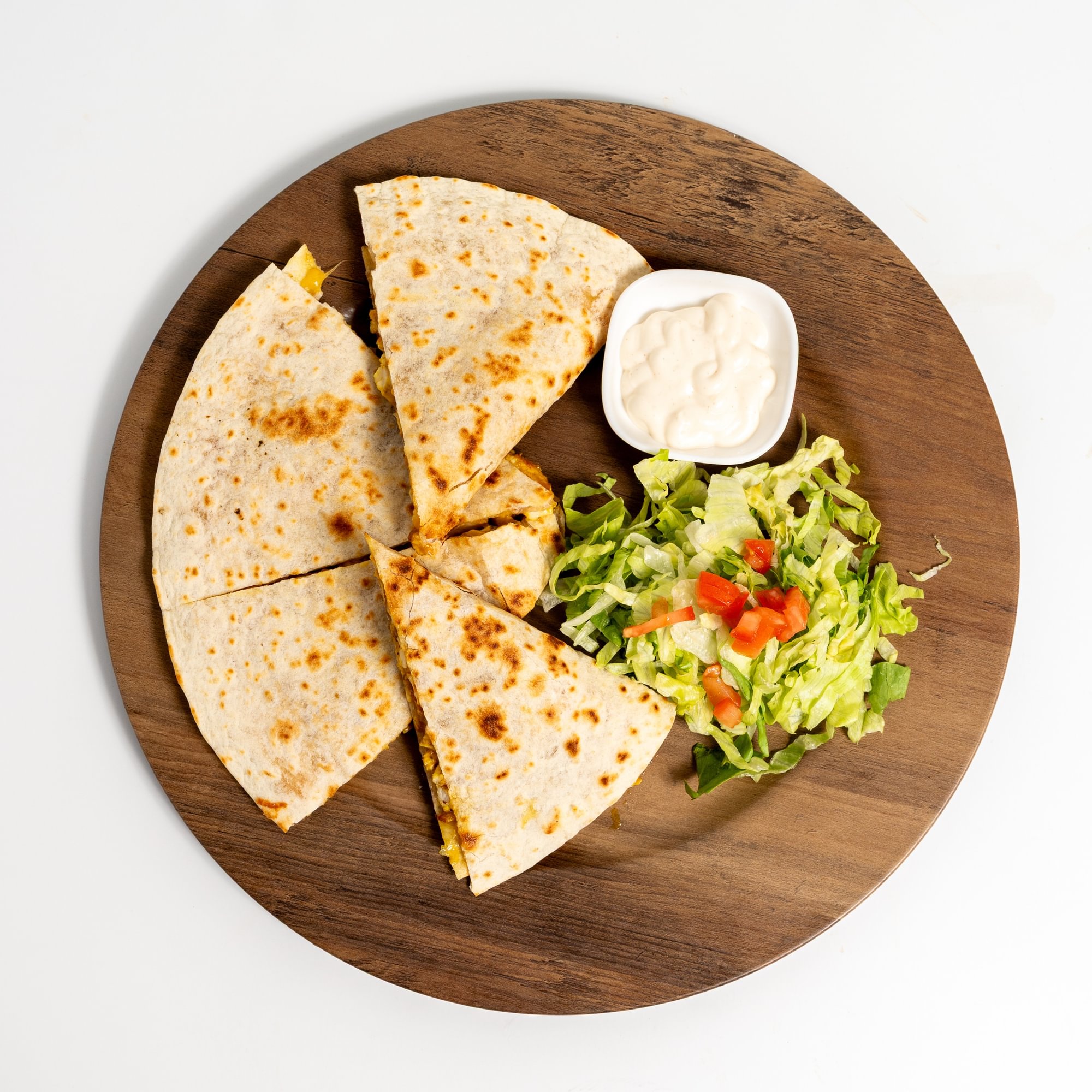 Shrimp quesadilla
