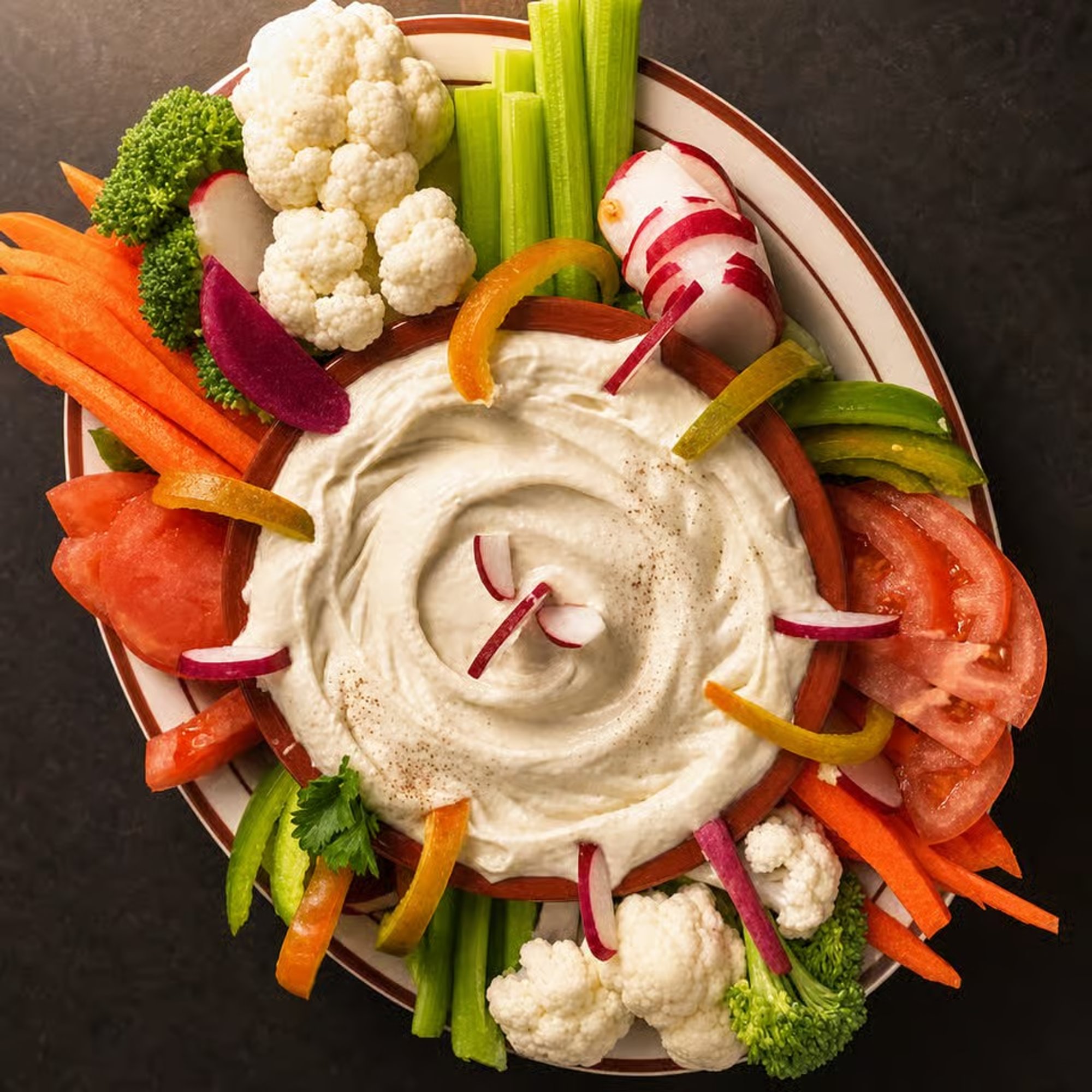 Hummus with Veggies