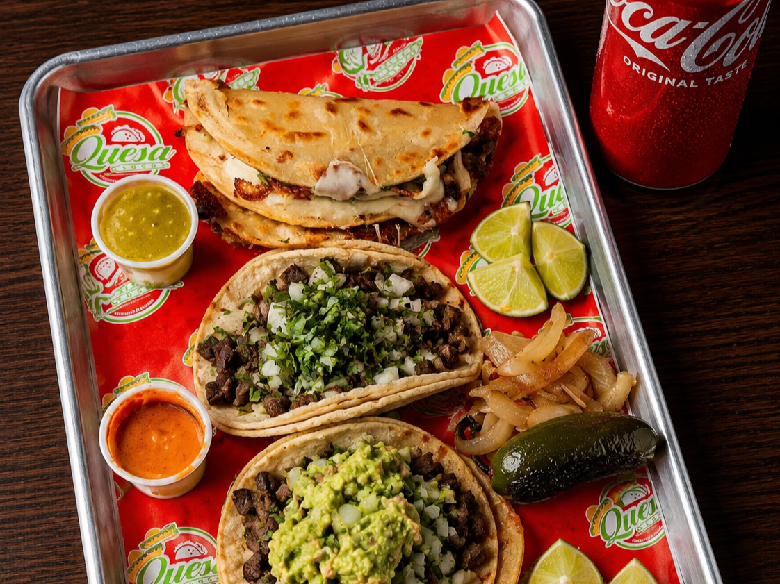 Combo #3 (Three Taco Combo with a Drink)