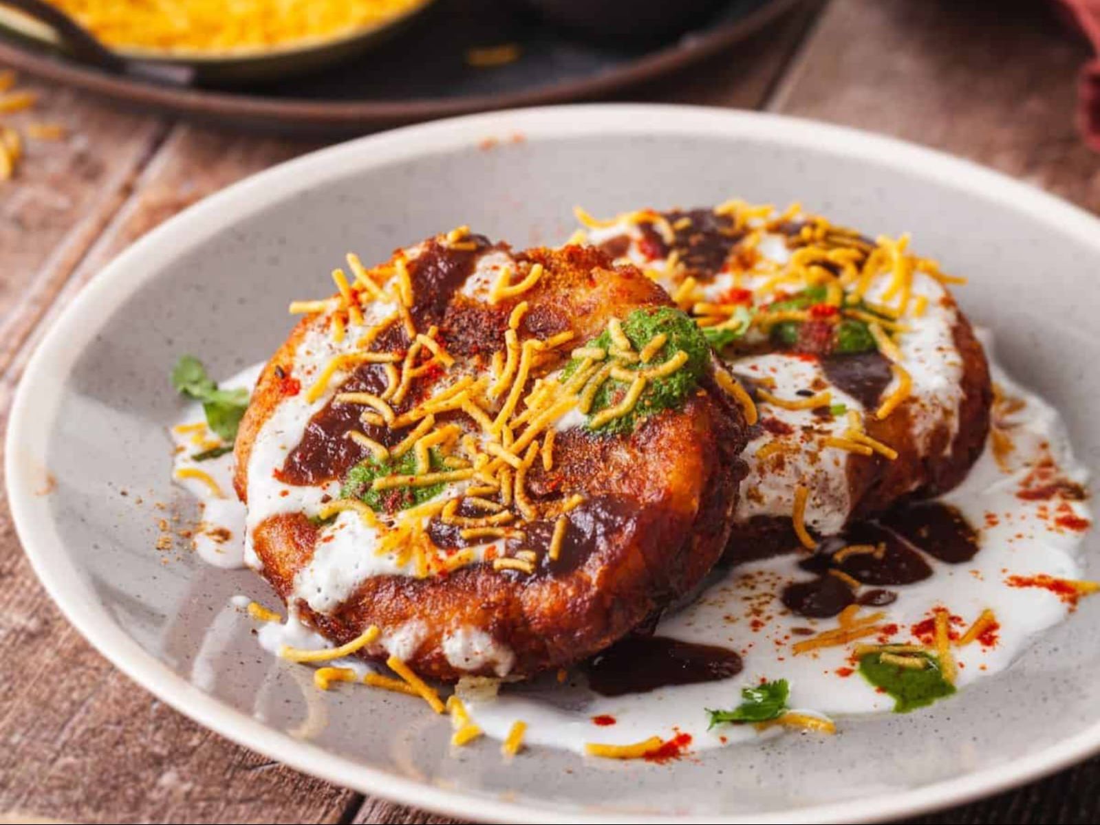 Aloo Tikki Chaat
