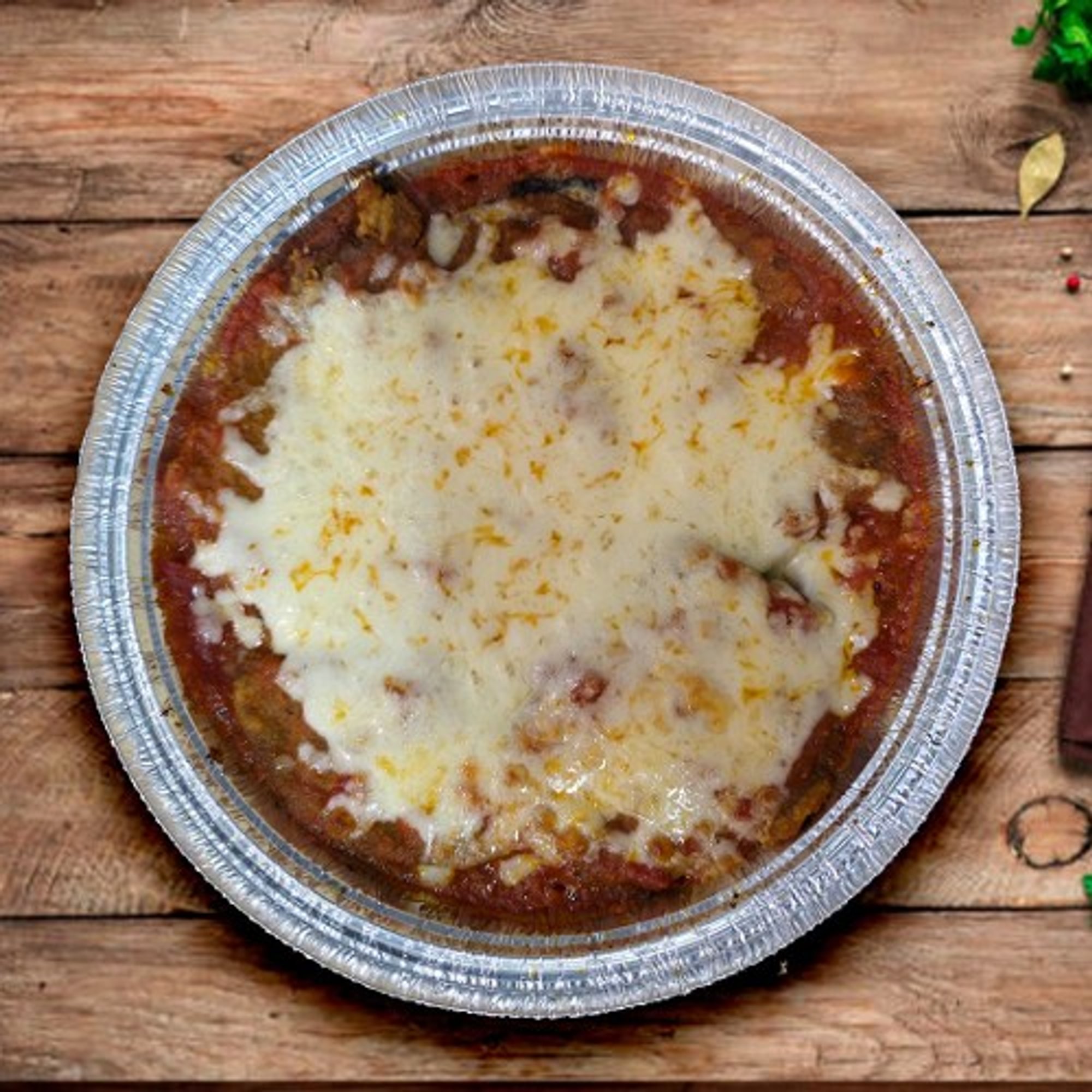 Fried Eggplant Parm