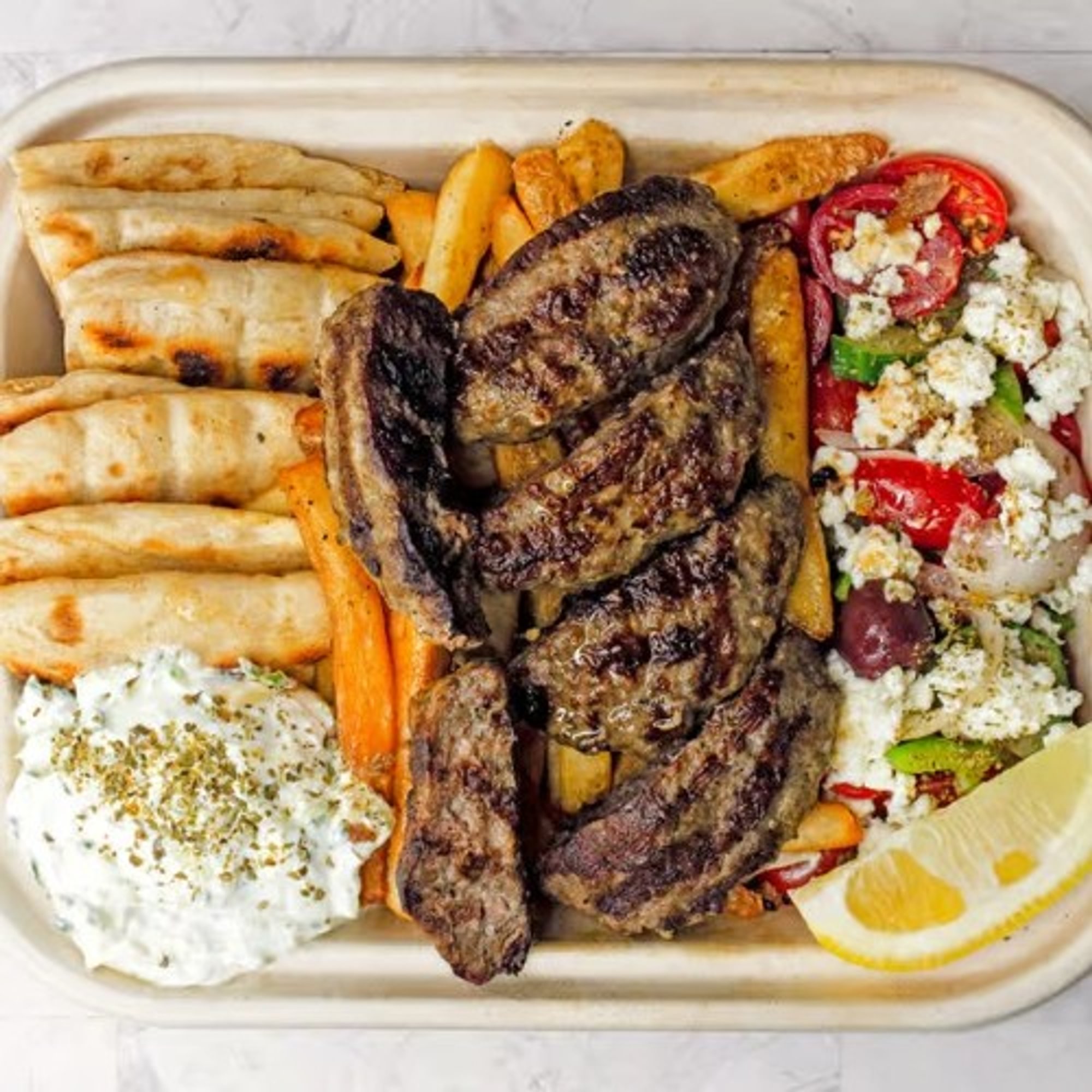 Beefteki Platter