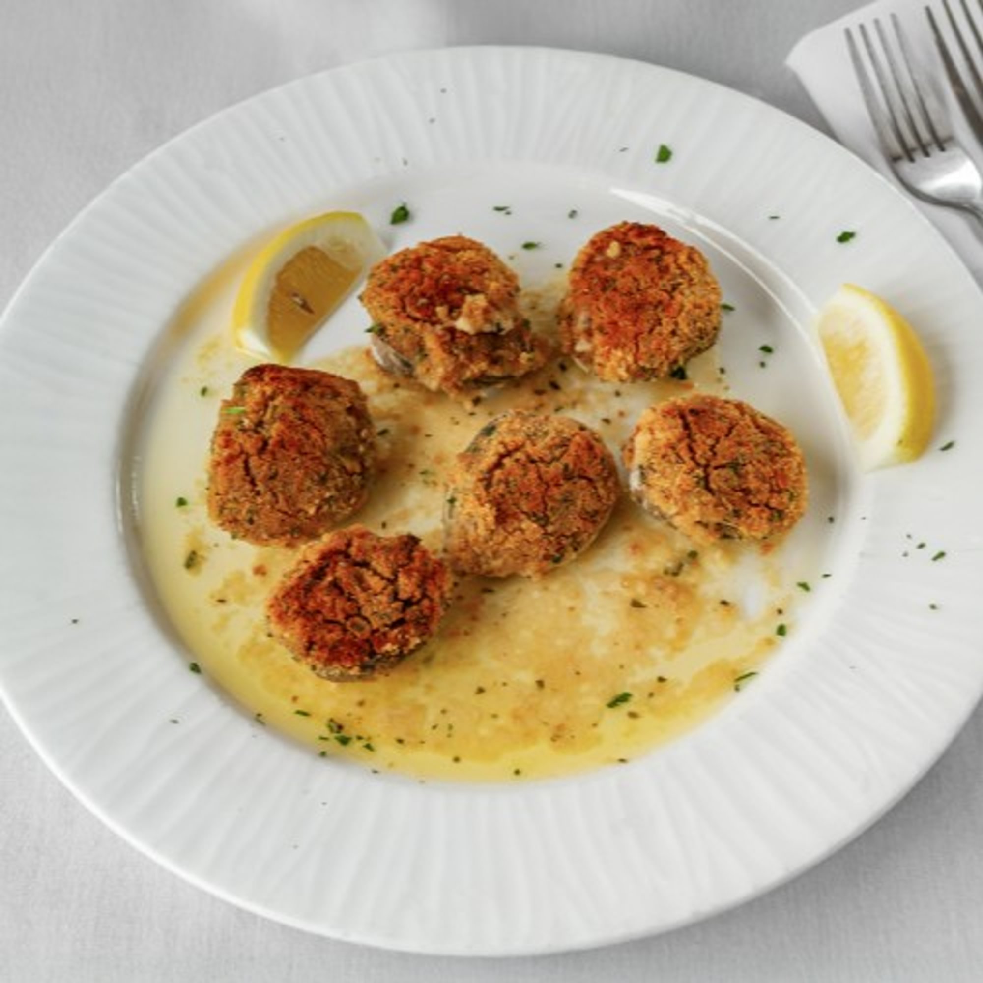 Clams Oreganata