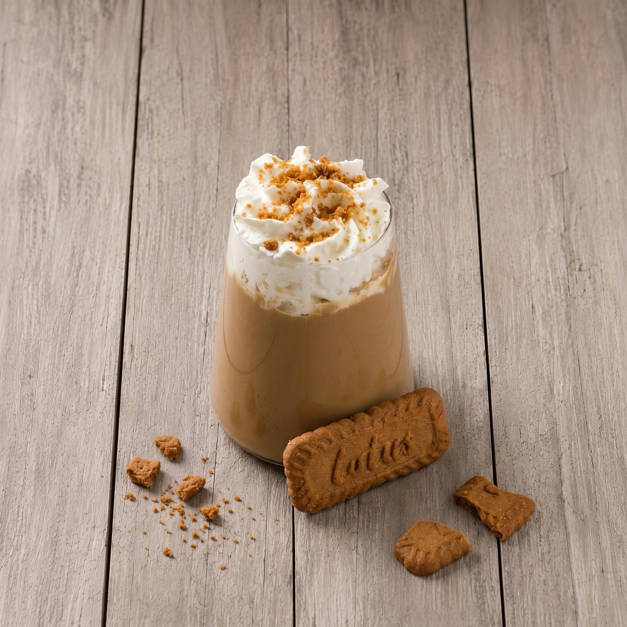 Iced Biscoff Latte