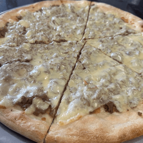 Cheese Steak Pizza