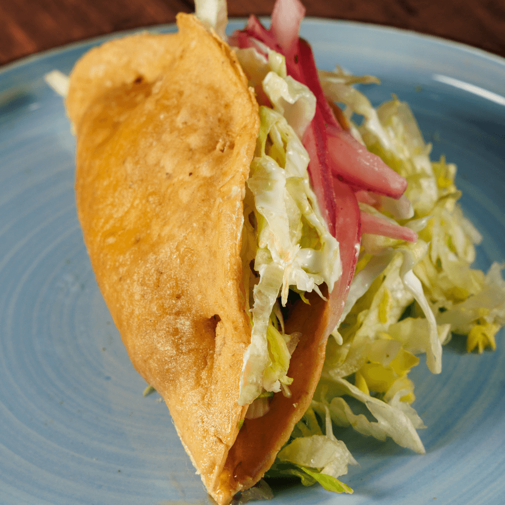 Hard Shell (Crispy) Shredded Chicken Taco