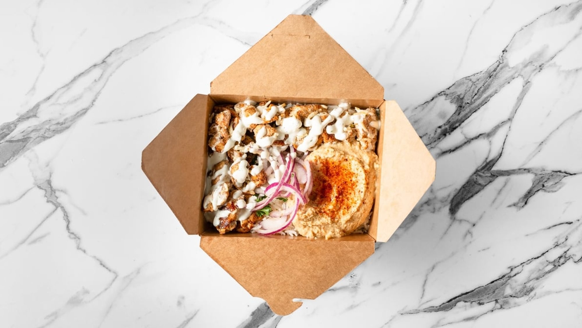 2 X Chicken Shawarma Bowl Lunch
