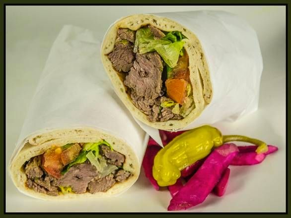 #14 Beef Kebab Wrap