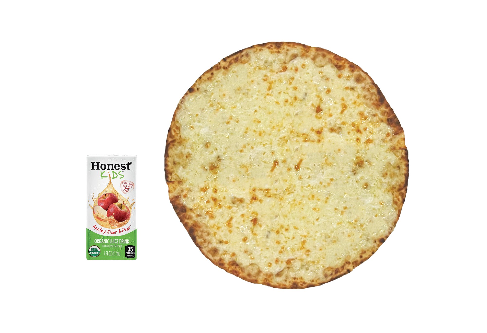 Kids Mozzarella Flatbread Pizza