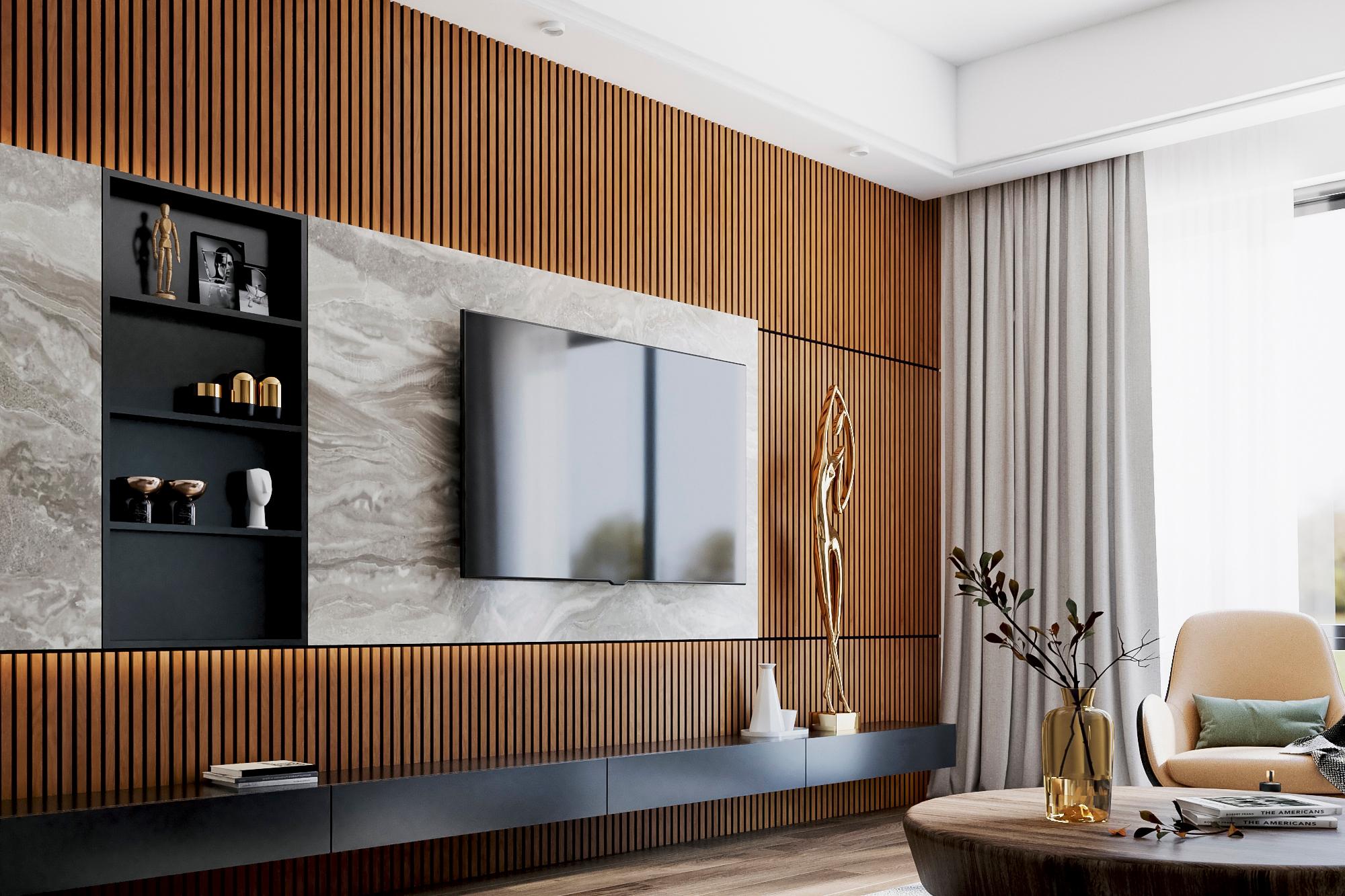 Woody Walls - Wood Wall Paneling Image