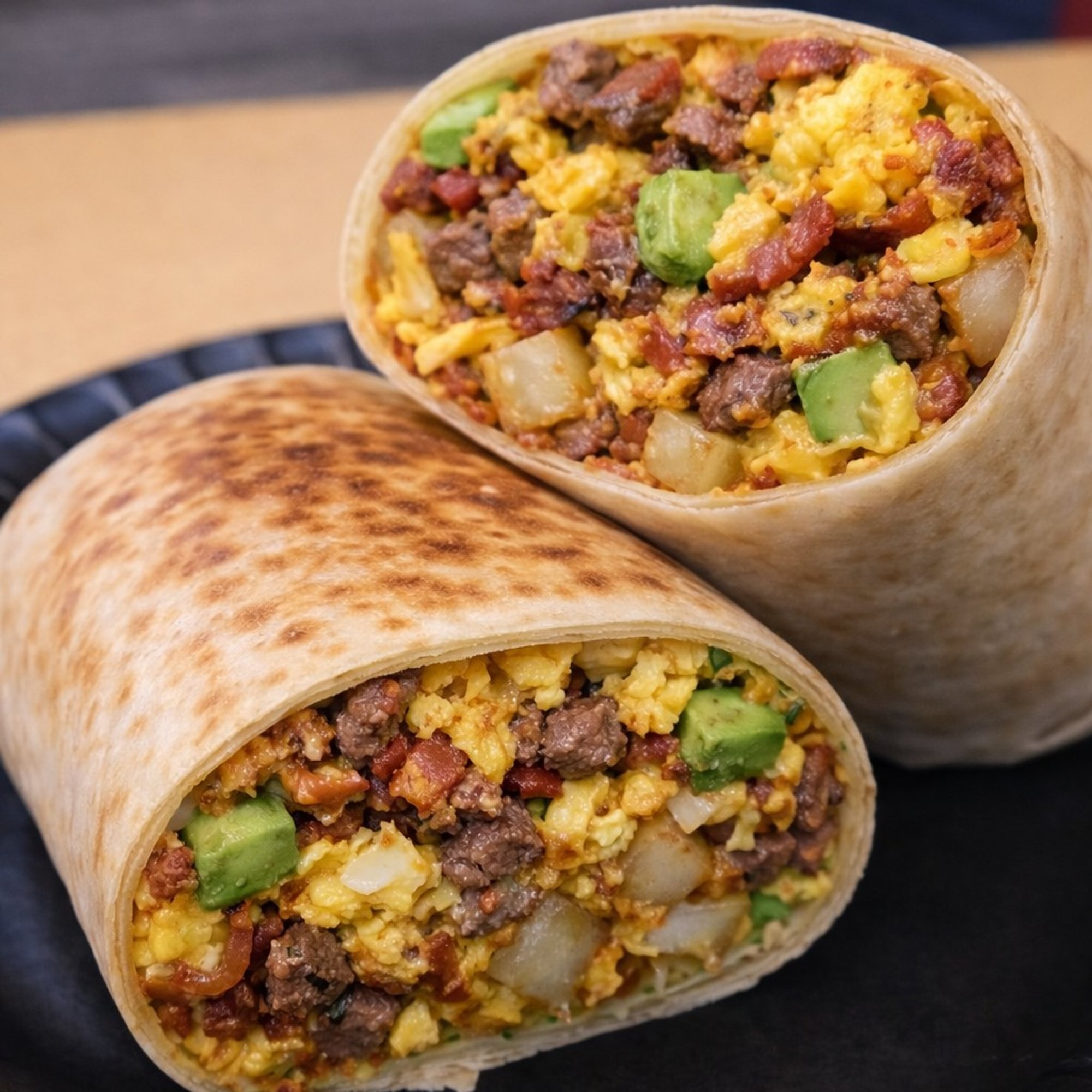 Deluxe Breakfast Burrito