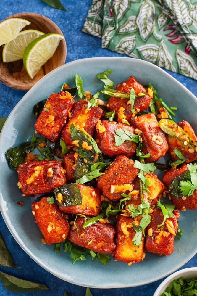 Paneer 65 (Andhra Style) - (V)