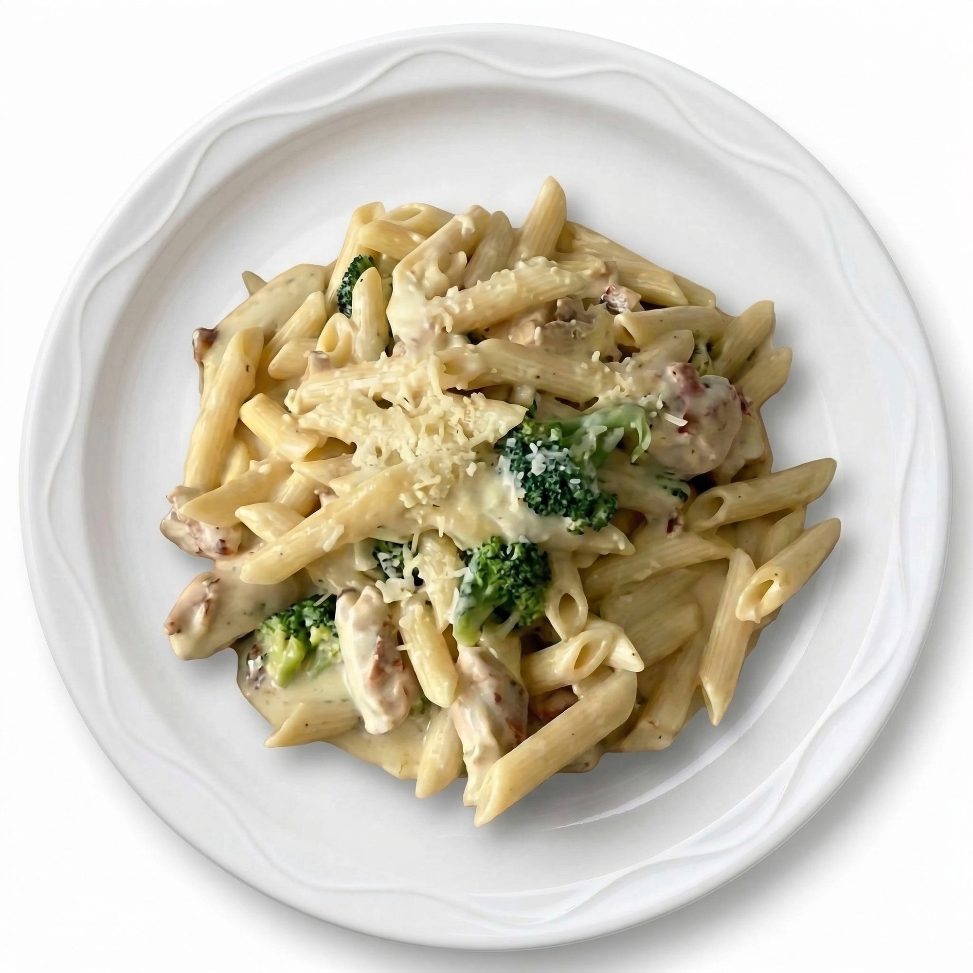 Chicken Ziti Broccoli Alfredo