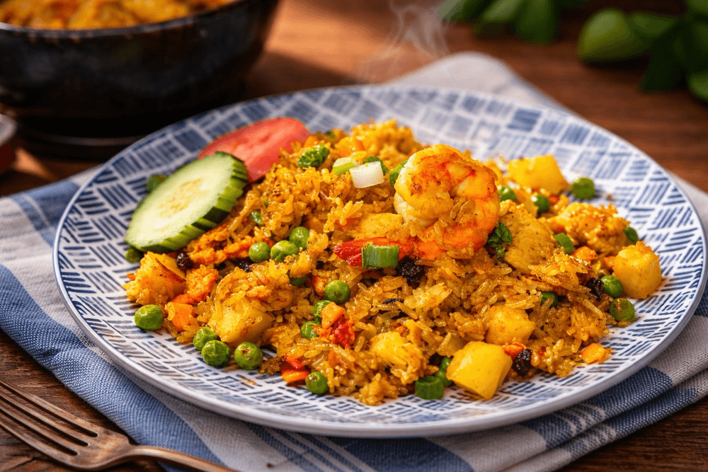 Pineapple fried rice