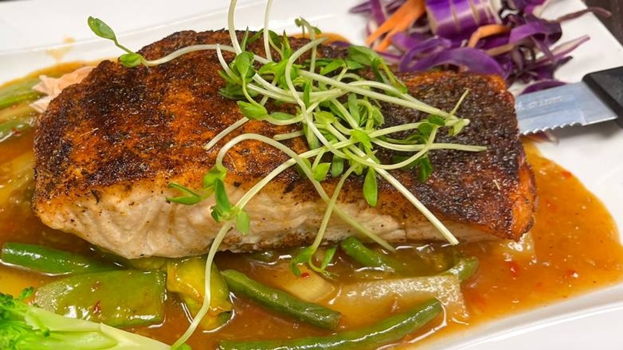 Grilled Salmon