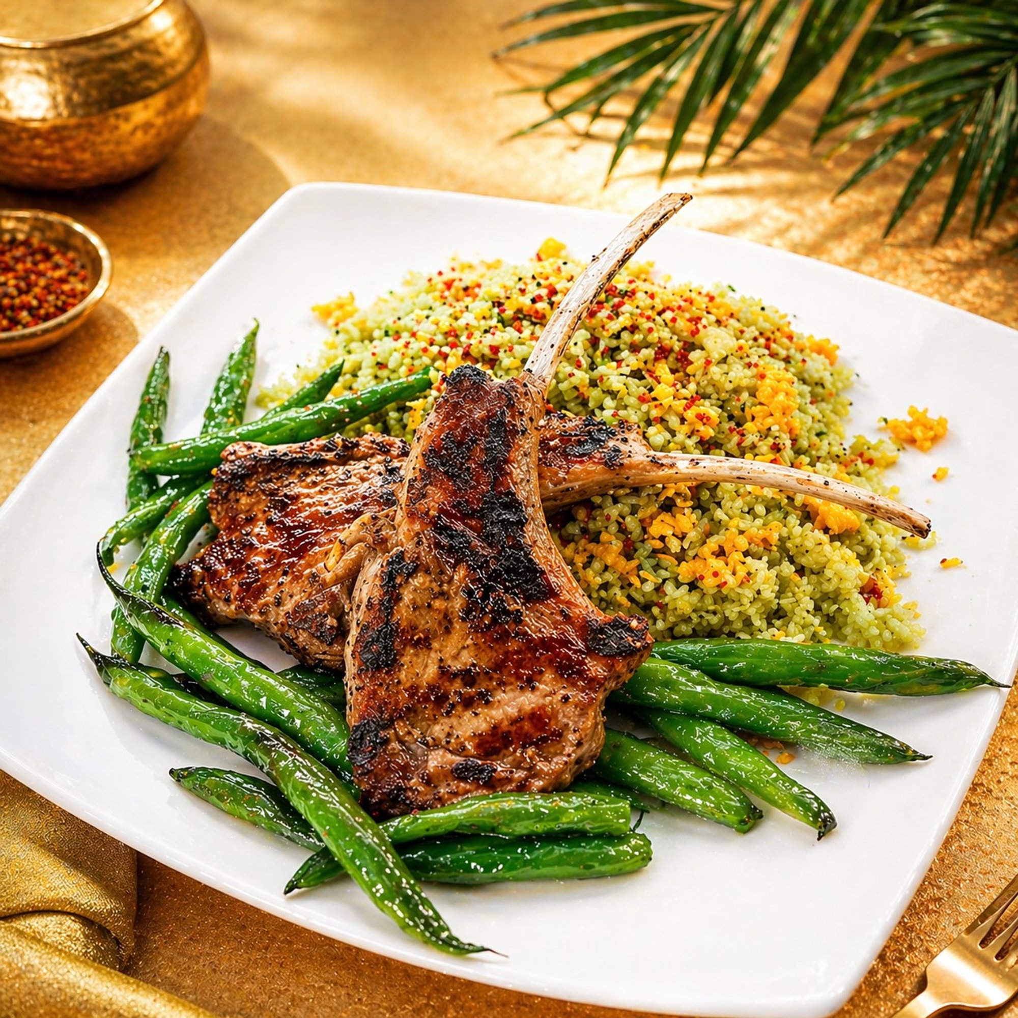 R10_ Grilled Lamb Chops with Fermented Glaze