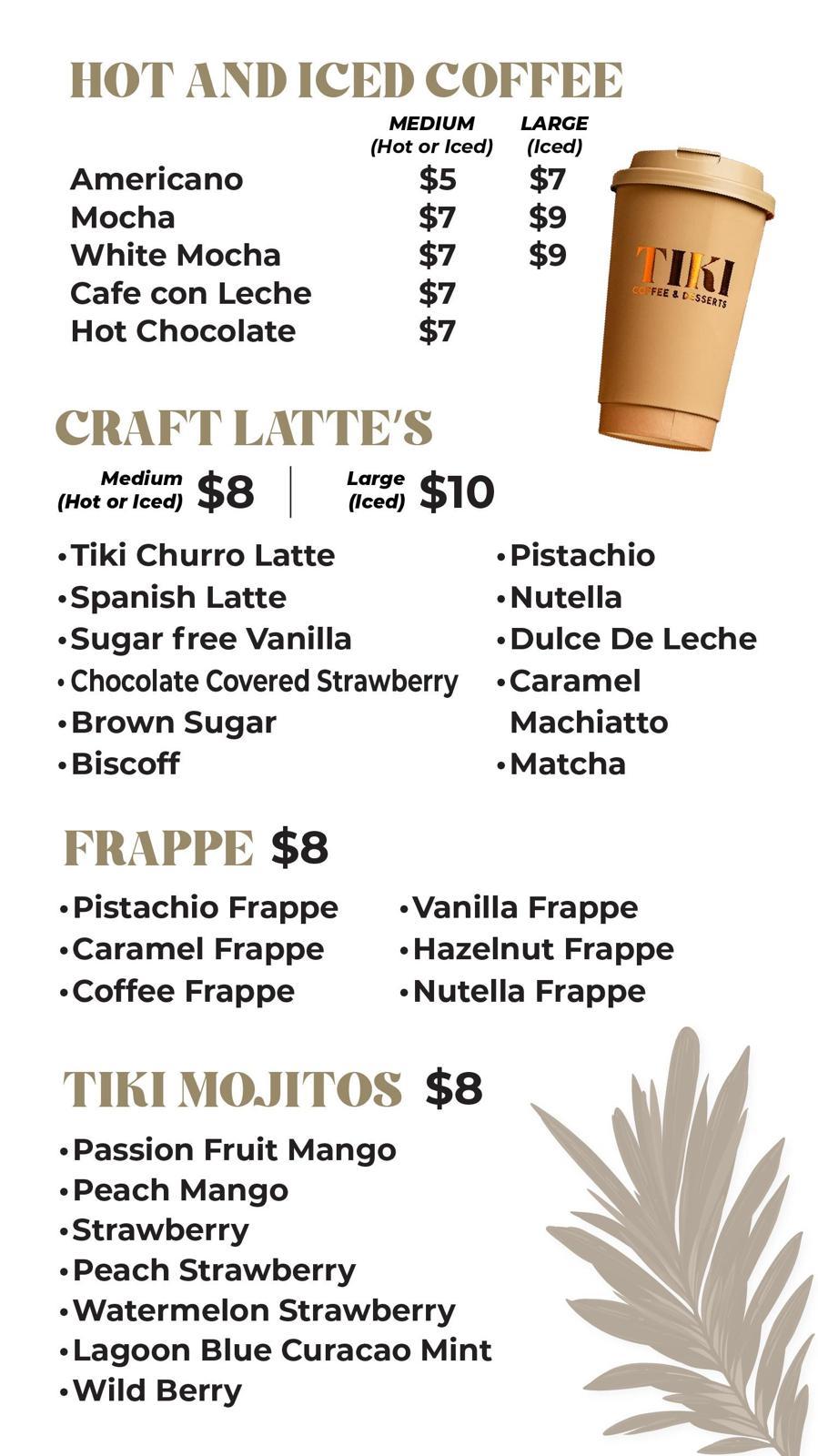 Tiki Coffee and Desserts Image
