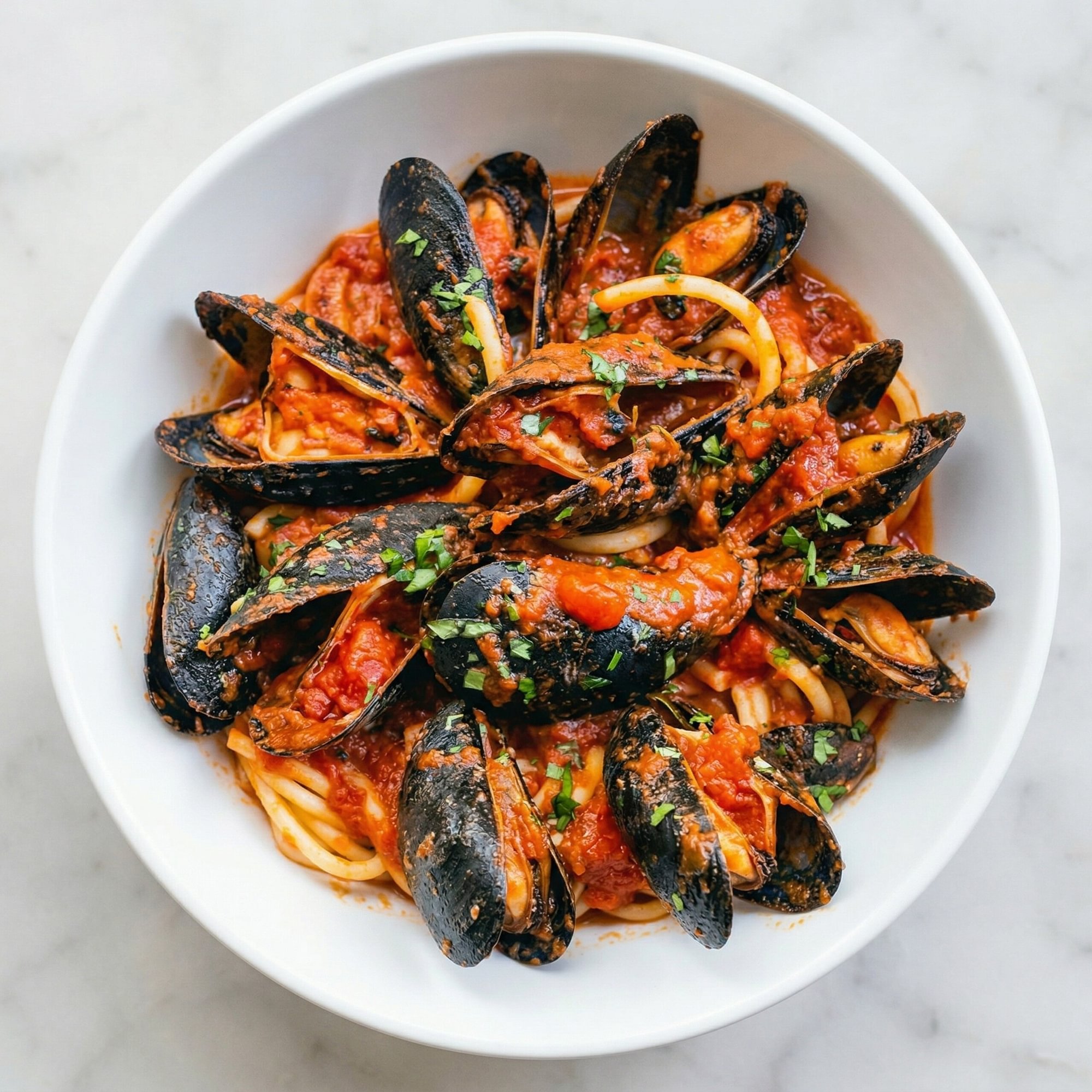 Mussels with Marinara