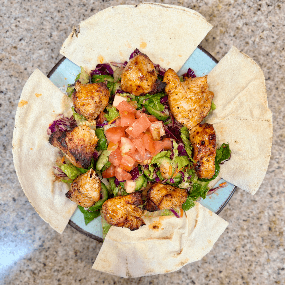 Chicken Kabob Salad