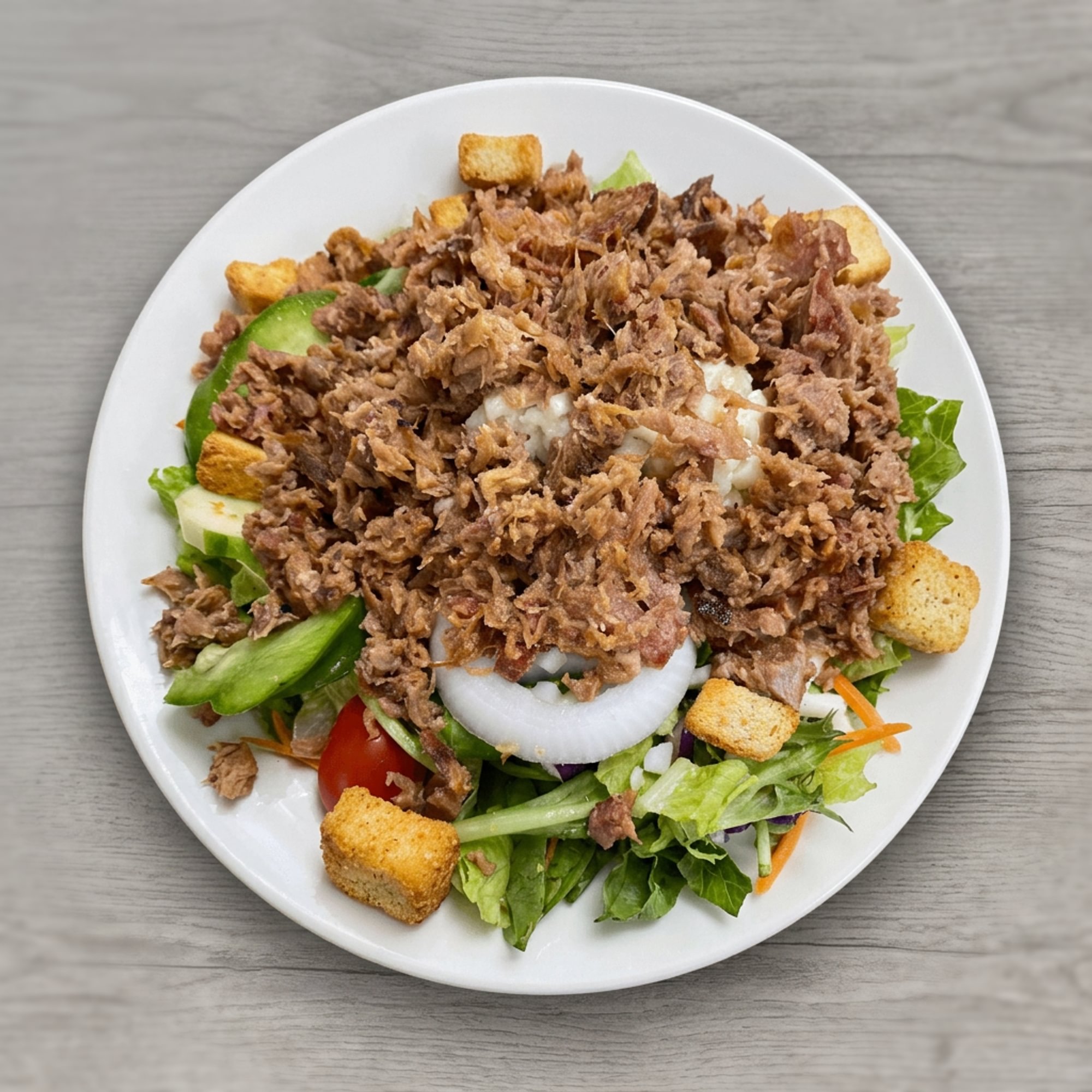 BBQ Pork Salad