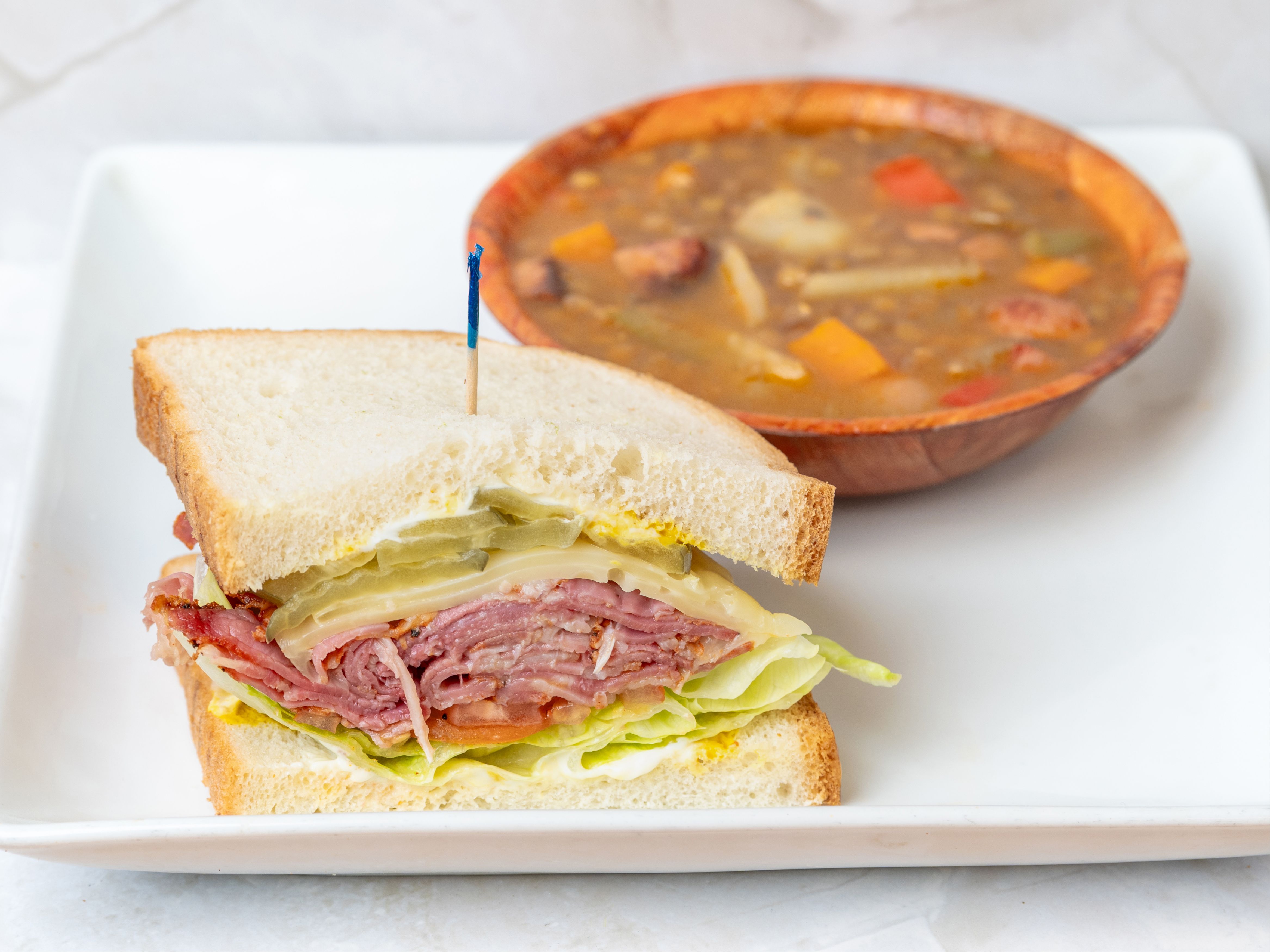 Half Pastrami Sandwich