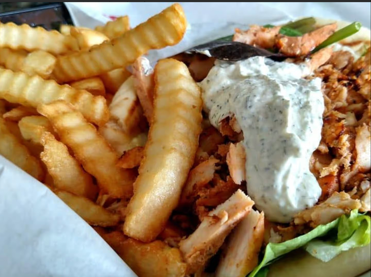 Chicken Shawarma Salad