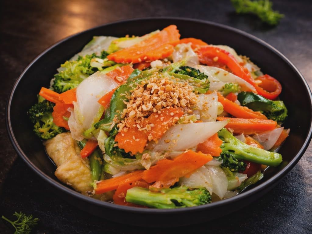 Stir Fried Mixed Veggies