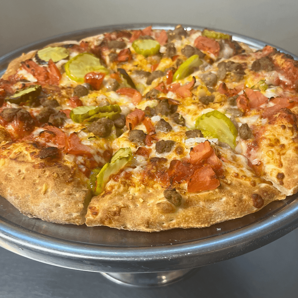 Cheeseburger Pizza