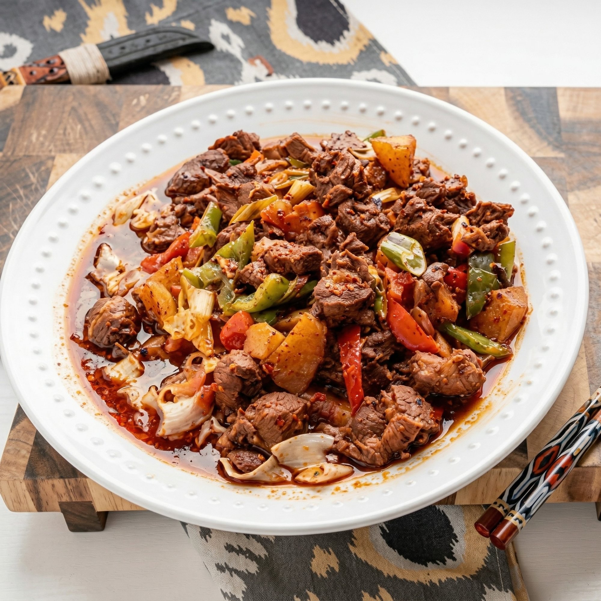 E2. Big Plate Chicken 大盘鸡