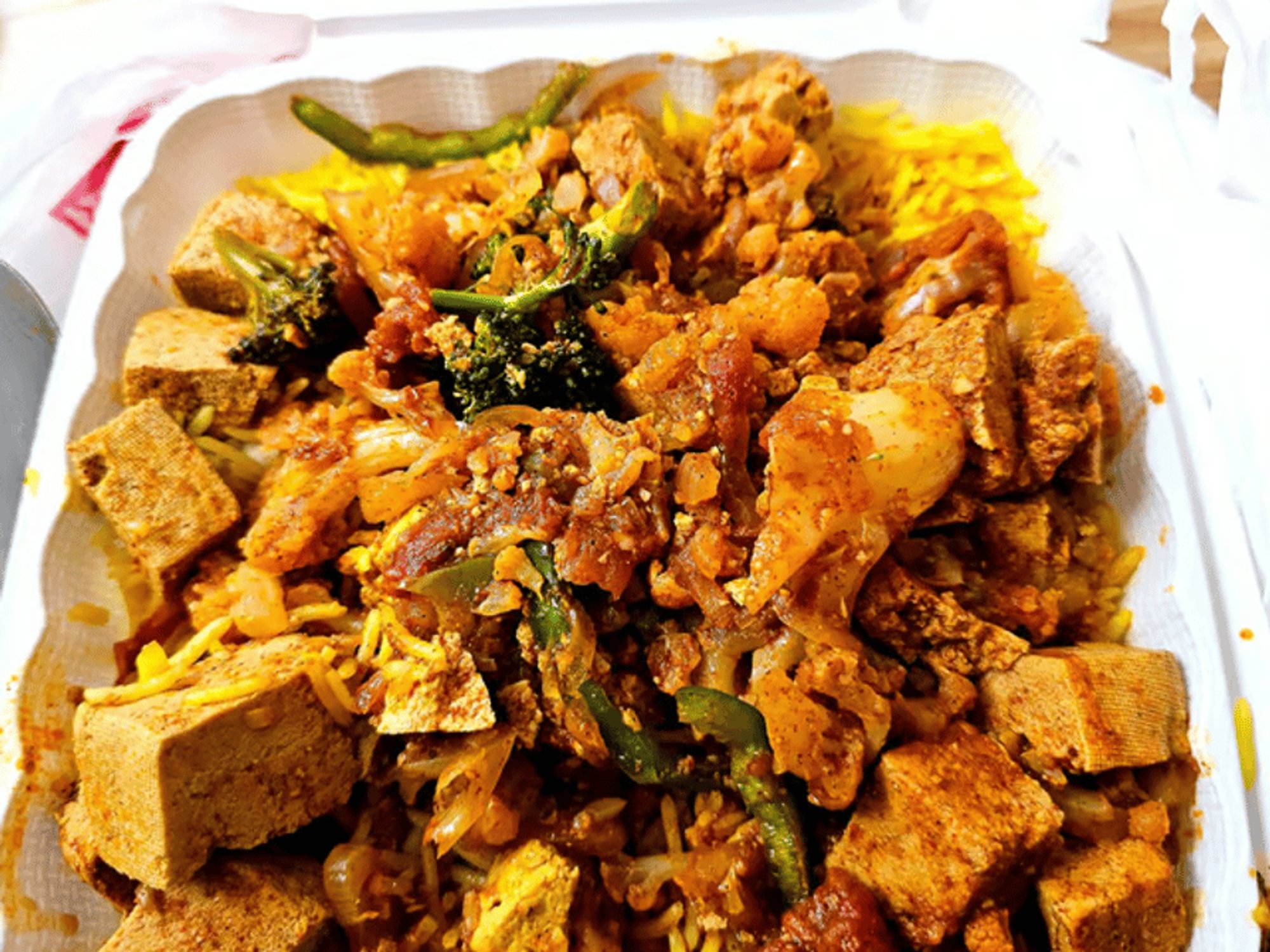 19. Awaze Tofu Tibbs Lunch