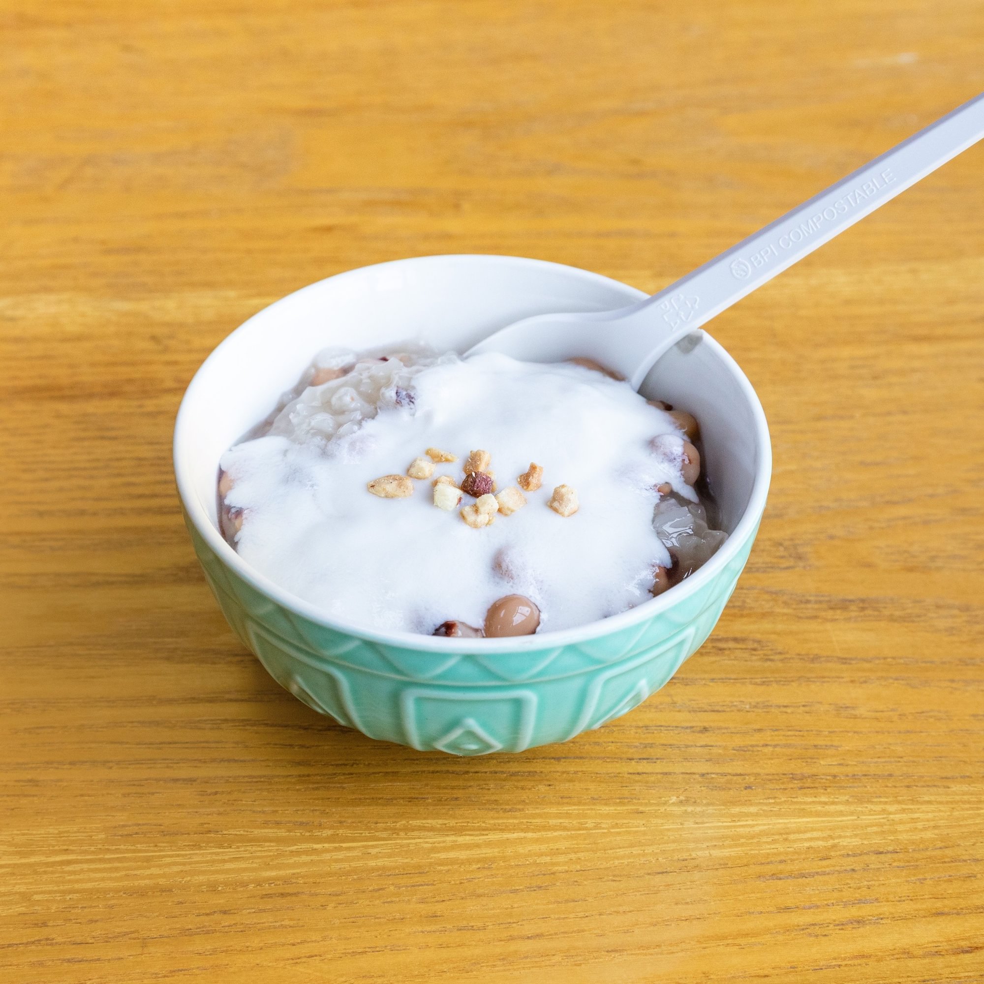 D2. White Bean Sticky Rice Pudding