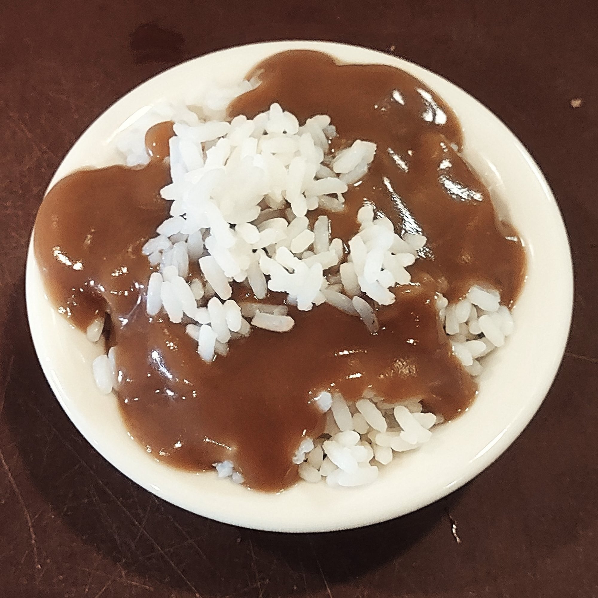 Rice & Brown Gravy
